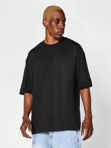 Nouveaux T-shirts pour hommes surdimensionnés à la mode, logo imprimé DTF personnalisé, col rond, manches courtes, taille plus, style hip-hop, écologiques - Product Image 3
