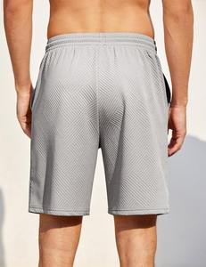 Pantalones cortos deportivos atléticos de alta calidad para hombre, pantalones cortos de Fitness con cordón impermeables de secado rápido, transpirables, deportivos sólidos de alta calidad - Product Image 5