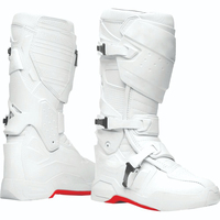 Bottes de motocross en cuir unisexes personnalisées, respirantes, légères, ignifuges, bottes de course de qualité supérieure pour pilotes professionnels