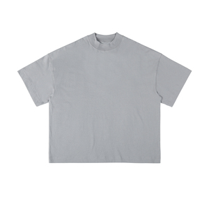 เสื้อยืดแฟชั่นผู้ชายไซส์ใหญ่ หนา ทนทาน สีพื้น เสื้อยืดโอเวอร์ไซส์สำหรับผู้ชาย ขายส่ง เสื้อผ้าลำลองแนวสตรีท รับสั่งทำ - Product Image 3