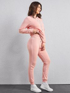 Breathable Fashionable Winter Hooded <b>Cheap</b> Prices New Arrival Branded Men Tracksuit Plain Two Piece Plus Size High Quality - Product Image 5
