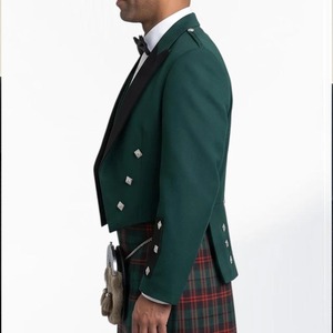 Men <b>Prince</b> Charlie Jacket Scotland Formal Wear Kilt Outfit Wedding <b>Coat</b> OEM Custom Manufacturer Supplier - Product Image 4