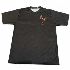 Camiseta Personalizada de Poliéster Satinado con Estampado de Gallo para Hombre, Manga Corta, Ligera, Deportiva, Corte Regular, Alta Calidad - Product Image 1