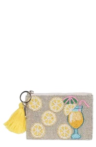 Monedero de mano de último diseño con cuentas bordadas a mano y cuentas de semilla, con color personalizado - Product Image 4