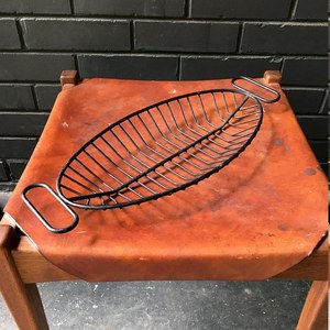 Oval Iron Wire Eco-Friendly Storage <b>Basket</b> with Handles Modern Multi-Purpose <b>Bread</b> Fruit Vegetable Holder - Product Image 3