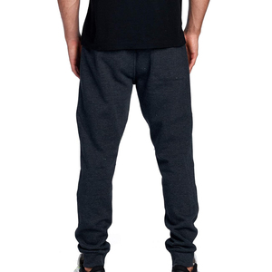 Pantalones Deportivos Gris Oscuro para Hombre, Cintura Elástica con Cordón, Casuales, de Algodón Medio, con Bolsillos Laterales, para Otoño - Product Image 6