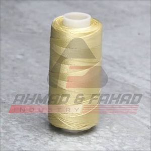 Hilos de Coser de Poliéster Teñido en Bobinas, Color Marrón Beige Negro, Duraderos para Uso Artesanal, Industria Ahmad & Fahad - Product Image 2