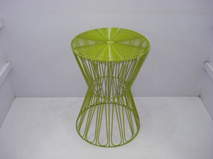 เก้าอี้ลวดเหล็กเคลือบสีฝุ่น - Product Image 1