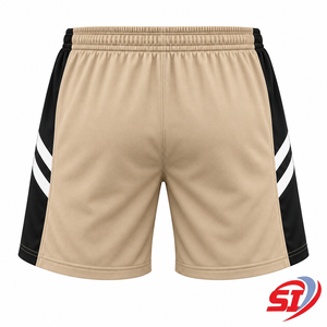 กางเกงขาสั้นกีฬาพรีเมียม Sandstorm Sport Cut รุ่น Unisex ป้องกันรังสียูวี ผลิตจากโพลีเอสเตอร์ 100% แห้งเร็ว เหมาะสำหรับการฝึกซ้อม วิ่ง ออกกำลังกาย รับผลิตตามสั่ง - Product Image 4