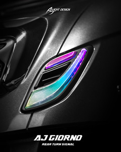 Giorno สัญญาณไฟเลี้ยวด้านหลังไฟ LED RGB 2เลนส์ดัดแปลงจากไต้หวัน - Product Image 3