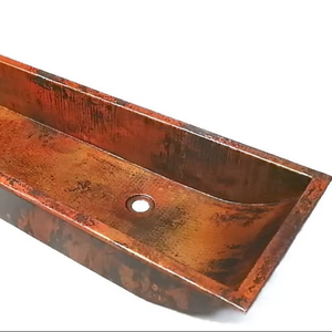 copper sink exclusive bathroom fixture copper <b>basin</b> unique home decor copper sink custom interior solution copper <b>basin</b> bespoke - Product Image 1