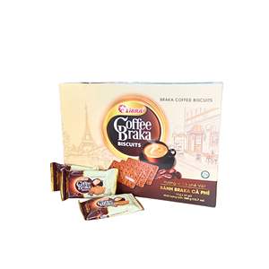 Venta al por mayor Super Delgado Arábica Essence Coffee Crispy Crackers 360G Snack vietnamita - Product Image 4