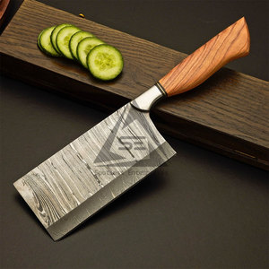 Lightweight Handmade Solid Color 67-Layer Damascus Steel Chef <b>Knives</b> <b>Set</b> with Wood Handles Factory Direct Supply - Product Image 3