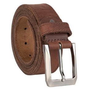 Ceinture en cuir de vachette véritable Elite 100% avec boucle en acier, écologique, robuste, haute résistance, solide, pour homme, jean, décontractée, usage quotidien - Product Image 5