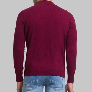 T-shirt décontracté à col montant surdimensionné pour homme avec logo personnalisé, 100% coton - Product Image 3