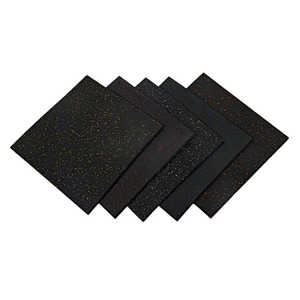Tapis de sol en caoutchouc pour salle de sport extérieure 1x1, 2 cm d'épaisseur, sol extérieur pour fitness, revêtement de sol en caoutchouc pour salle de sport, meilleure vente - Product Image 5
