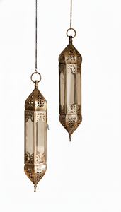 Nouvelle lanterne décorative marocaine en métal, faite à la main, pour décorations intérieures et extérieures, de qualité supérieure et à prix avantageux. - Product Image 2