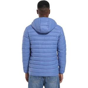 Veste d'hiver matelassée pour homme, style streetwear, 100% nylon, nouveau design, douce et chaude, avec capuche, logo personnalisé, grandes tailles - Product Image 3