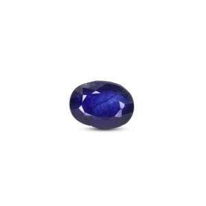 Natural 7.7 Carat Blue Sapphire Loose Gemstone Brilliant Cut 11mm for Fine Jewelry - Product Image 1