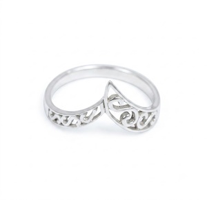 925 Sterling Silver <b>Plain</b> Band <b>Ring</b> Minimalist Handmade Stackable Fashion Jewelry Wholesale for Women - Product Image 1