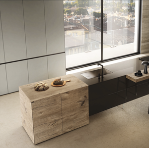 JY Project Customized Modern Vietnam RTA Kitchen Cabinet High Quality Economical Wood Cabinets European Style Furniture - Product Image 3