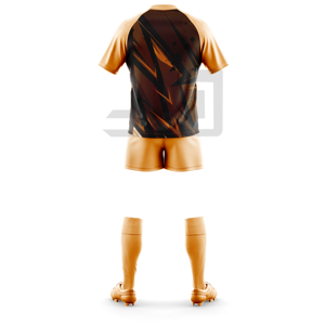 Maillot de rugby personnalisé brodé en 3D, coupe-vent, écologique, col en V, léger, short de sport athlétique pour hommes, équipe adulte, sports de groupe - Product Image 5
