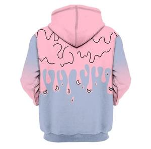 Nuevas sudaderas con capucha de mezcla de poliéster y algodón de alta calidad, holgadas, con bolsillo, para otoño, con estampado DTF en la espalda, envío incluido. - Product Image 2
