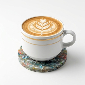 ชุดแก้วน้ำกาแฟและชาแบบพกพา ดีไซน์ทันสมัย สีสันสดใส เป็นมิตรกับสิ่งแวดล้อม ผลิตจากวัสดุ PE ทนทาน - Product Image 3