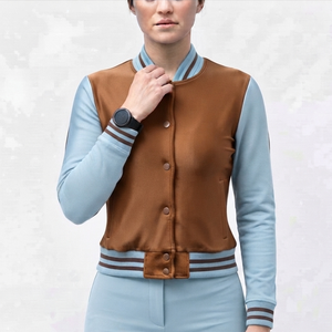 Chaqueta Varsity de la Mejor Colección para Mujer, Ajuste Cómodo y Versátil, Estilo Moderno para Uso Diario - Product Image 1