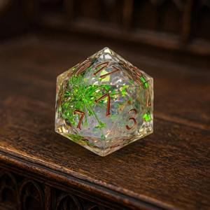 Dado de resina poliédrico al por mayor para juegos de rol de mesa Dungeons and Dragons, logística de pedidos a granel, accesorios de juego al por mayor - Product Image 5