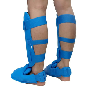 Protectores de Espinilla para Entrenamiento de MMA, Kick Boxing y Muay Thai, Diseño Personalizado, en Oferta, con Almohadilla de Espuma y Cuero - Product Image 4