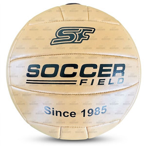 Ballons de football anciens uniques et vintage, faits sur mesure, en cuir véritable 100% PU PVC, cousus à la main, écologiques, 18 panneaux - Product Image 1