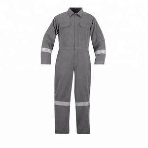 Cotton Polyester FR Fire Resistant Anti Static Work Coveralls Flame Retardant Safety Industrial Protective Workwear Uniform - Product Image 2