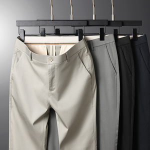 Best Quality Polyester/Rayon <b>Material</b> Custom Logo OEM New Style Fashion Quick Dry Lightweight Office Formal Dress Pants for Men - Product Image 3