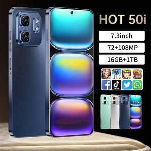 สมาร์ทโฟน HOT50I ระบบปฏิบัติการ Android 13 รุ่นปลดล็อค รองรับ 5G กล้อง 108MP รองรับซิมคู่ หน้าจอ HD ขนาด 7.3 นิ้ว Octa Core โครงสร้างแข็งแรงทนทาน - Product Image 1