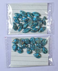 Cabujones de Turquesa Azul Cobre Genuinos de Alta Calidad, Piedras Curativas Hechas a Mano para Joyería y Venta al por Mayor - Product Image 5