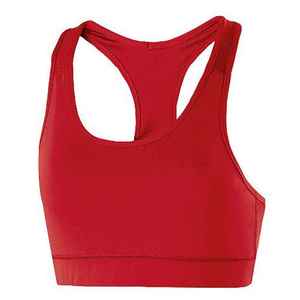 High for Simple Sports <b>Bra</b> for Women Adjustable <b>Straps</b> Breathable 100% Cotton Fabric Secure Fit for Running Gym Training - Product Image 5