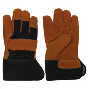 Gants de sécurité en cuir de vachette de qualité supérieure, gants de travail haute performance, résistants à la chaleur, usage industriel - Product Image 6