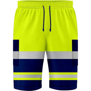Shorts de travail décontractés pour hommes, tactiques, extensibles, cargo, taille élastique, multi-poches, pour l'extérieur, séchage rapide, légers - Product Image 3