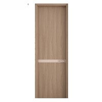 Porte en panneau MDF décorative moderne en bois, résistante à l'humidité et insonorisée, pour résidentiel et hôtelier, idéale pour chambre à coucher