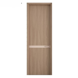 Porte en panneau MDF décorative moderne en bois, résistante à l'humidité et insonorisée, pour résidentiel et hôtelier, idéale pour chambre à coucher - Product Image 1