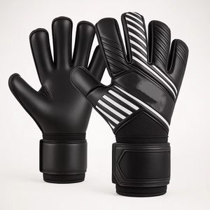 ถุงมือผู้รักษาประตูฟุตบอลกลางแจ้งแบบใหม่สำหรับทุกเพศ  วัสดุ PU ป้องกันนิ้วด้วยยางลาเท็กซ์  ถุงมือผู้รักษาประตูฟุตบอลมืออาชีพสำหรับเยาวชน - Product Image 3