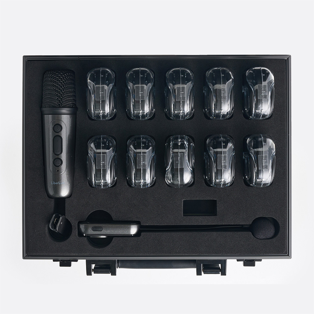 [EARZONE] LiberLink Wireless Audio <strong>Guide</strong> 10-Person Set & Zero Frequency Interference & Unlimited Receiver Tour <strong>Guide</strong> System