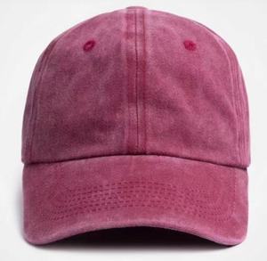 Gorra de Béisbol de Algodón Lavado de Alta Calidad, Estilo Vintage Deportivo, con Imagen de Letras, Suave, de 6 Paneles, Estilo Dad Hat Desgastado - Product Image 1