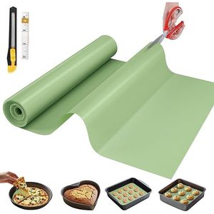 Tappetino da Forno in Silicone 12 X 6 FT, Antiaderente, Riutilizzabile, Antiscivolo, per Impasti e Pasticceria - Product Image 1