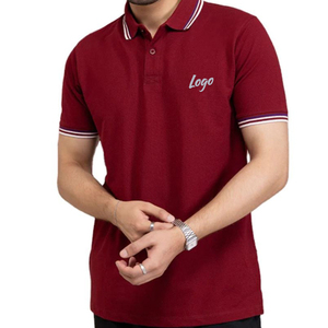 Camiseta Informal de Manga Corta con Cuello en Contraste, Diseño Personalizado, 100% Algodón Jersey, Impresión por Transferencia de Calor, Transpirable - Product Image 5