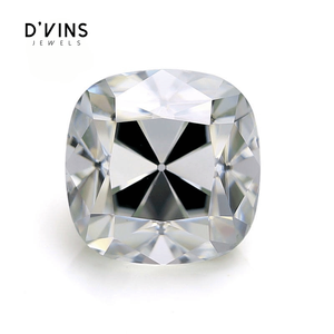 D'vins Jewels - Diamante Suelto Cultivado en Laboratorio, Corte Cojín, 2 Quilates, Color D, Surat - Product Image 3