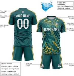 เสื้อฟุตบอลผู้ชาย/ยูนิเซ็กซ์ รุ่นขายดีประจำปี 2026 ระบายอากาศได้ดี สวมใส่สบาย ผลิตจากโพลีเอสเตอร์ ยืดได้สี่ทิศทาง กันน้ำ ปรับแต่งได้ - Product Image 2