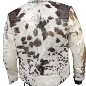 Chaqueta de Piel Sintética para Mujer, Estampado Animal, Cuello Camisero, Manga Larga, Abrigo Informal Cálido para Invierno - Product Image 4