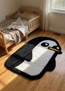 Tapis géométrique moderne en laine tuftée à la main de qualité supérieure, très demandé, best-seller, doux et décoratif pour chambre à coucher - Product Image 5